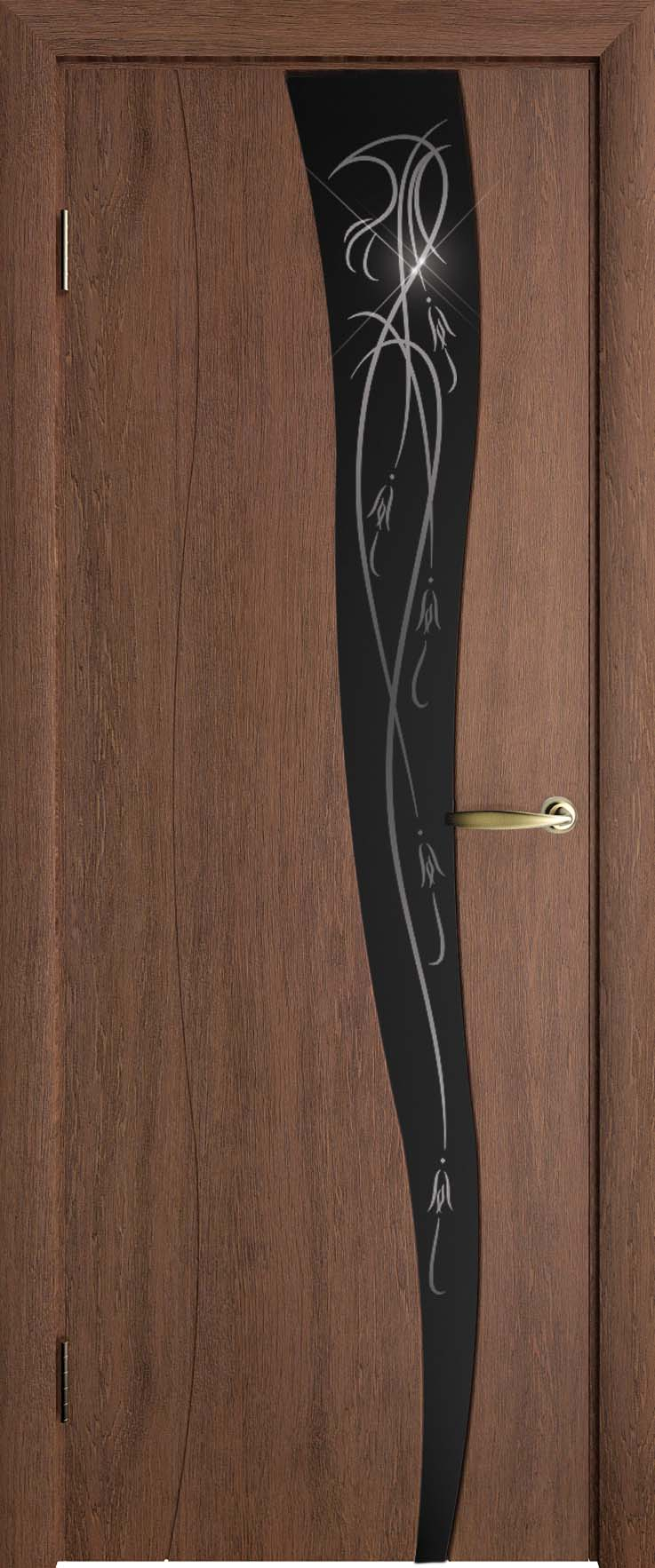 межкомнатные двери  Юкка Стиль 4 триплекс с рисунком