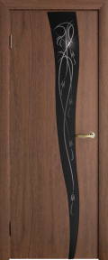 	межкомнатные двери 	Юкка Стиль 4 триплекс с рисунком