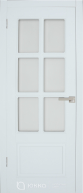 	межкомнатные двери 	Юкка Квадро 15 со стеклом