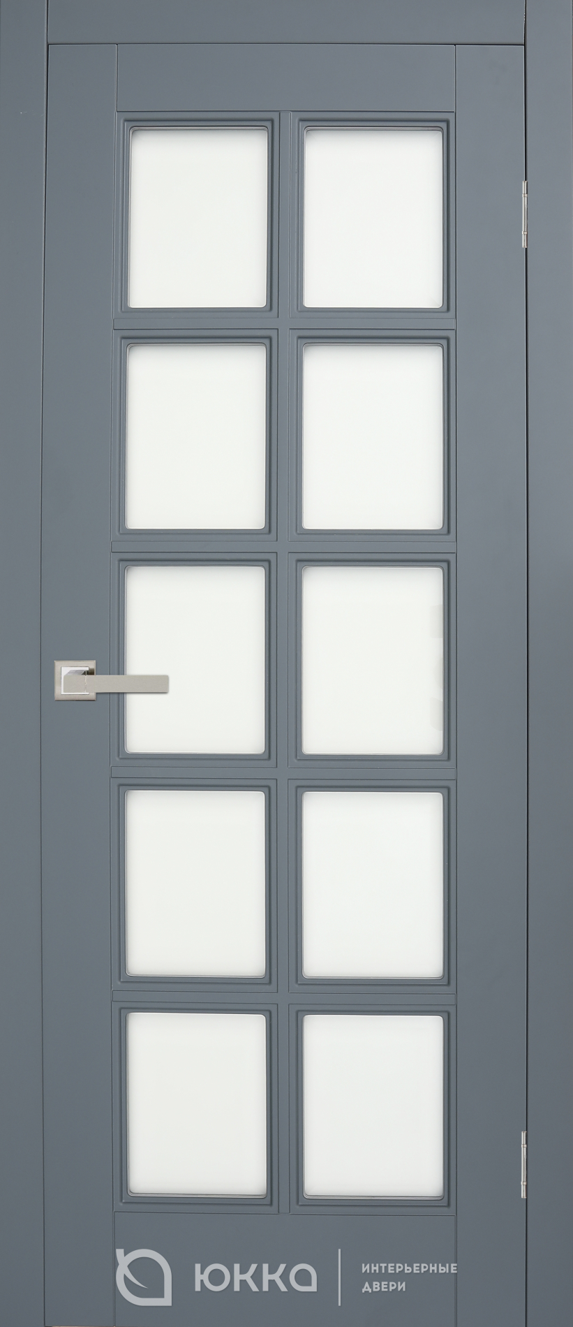 межкомнатные двери  Юкка Квадро 16 со стеклом