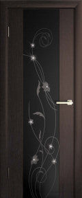 	межкомнатные двери 	Юкка Стиль 1.1 триплекс с рисунком