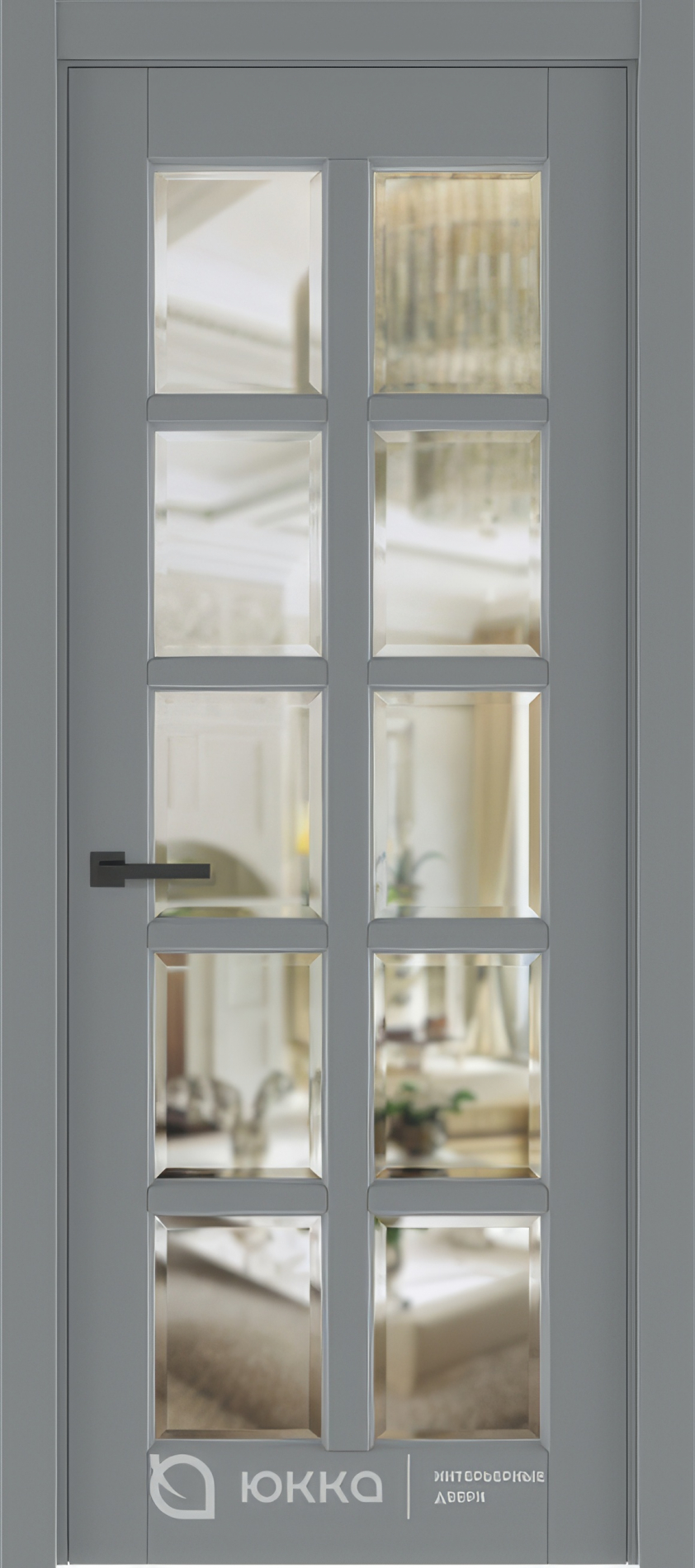 межкомнатные двери  Юкка Лондон 1 ДО фацет