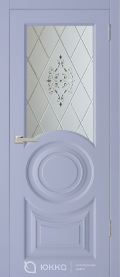 	межкомнатные двери 	Юкка Гранд Люкс Оптима 1 ДО гравировка