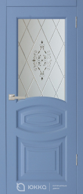 	межкомнатные двери 	Юкка Гранд Люкс Оптима 4 ДО гравировка